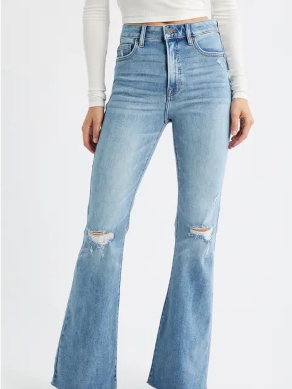 Hidden Flared Jeans